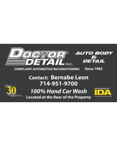 8x4 Dr Detail Banner