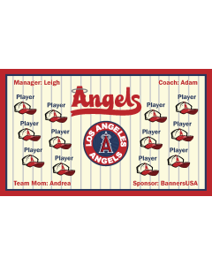 Angels CC Baseball Vinyl Team Banner - Live Designer