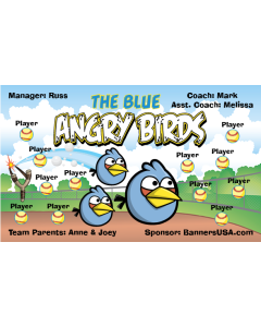 Angry Birds Softball Vinyl Team Banner Live Designer