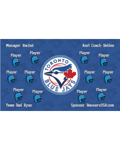 Blue Jays Major League 13oz Vinyl Team Banner DIY Live Designer