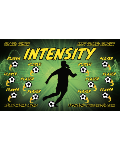 Intensity Soccer 13oz Vinyl Team Banner E-Z Order