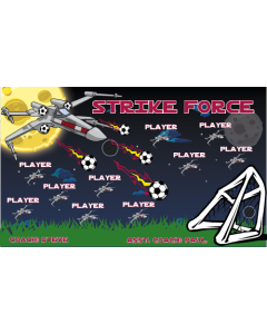 Strike Force Soccer 13oz Vinyl Team Banner E-Z Order