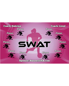 SWAT Soccer 13oz Vinyl Team Banner E-Z Order