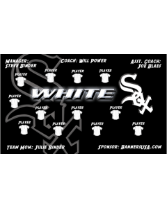 White Sox Major League 13oz Vinyl Team Banner E-Z Order