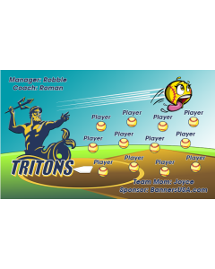 UCSD Tritons College 13oz Vinyl Team Banner E-Z Order