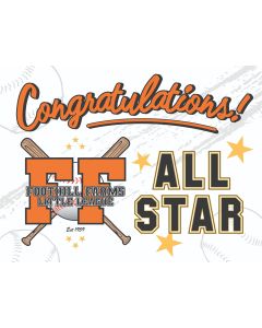 FoothillFarms-AllStar Yard Signs