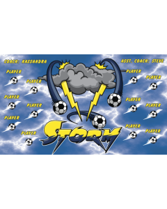 Storm Soccer 13oz Vinyl Team Banner DIY Live Designer