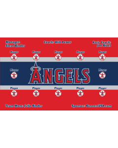 Angels Major League Vinyl Team Banner Live Designer