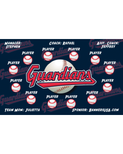 Guardians Major League 13oz Vinyl Team Banner DIY Live Designer