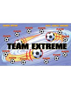 Team Extreme Soccer 13oz Vinyl Team Banner DIY Live Designer