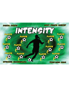Intensity Soccer 9oz Fabric Team Banner DIY Live Designer