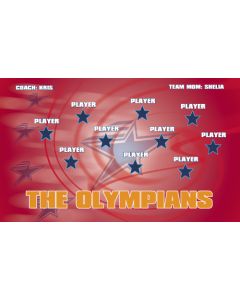 Olympians Soccer 13oz Vinyl Team Banner DIY Live Designer