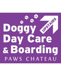Paws Chateau Stair Sign